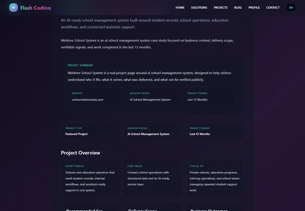 AI Support and Business Knowledge Assistant interface design